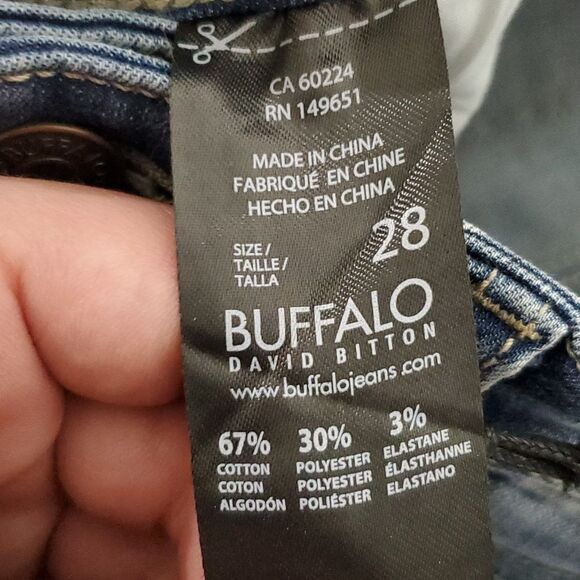 buffalo 28x29 new with tags high rise skinny jeans - Picture 7 of 7
